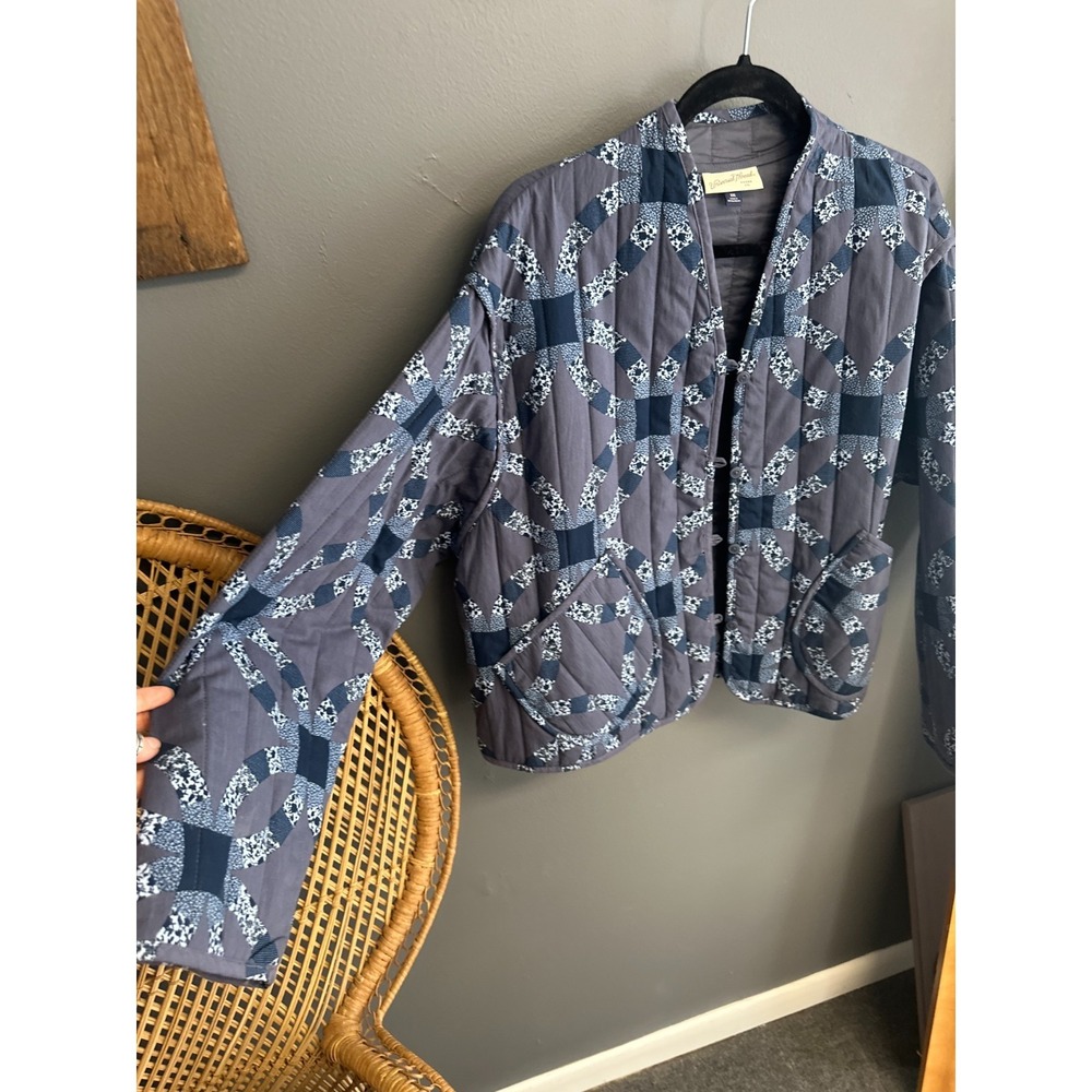 Universal Thread Patchwork Quilted Jacket Womens … - image 2